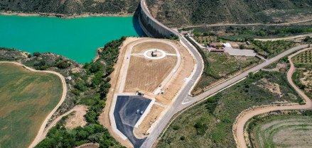 Puente del embalse de Montearagón